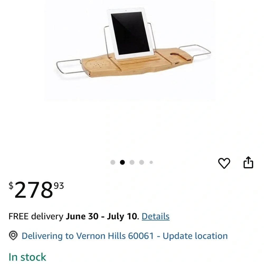 Spa bathtub rack